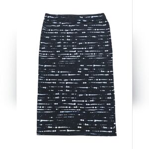 Forever 21 Black and White Pencil Skirt